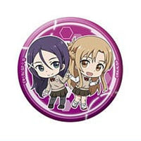 Gashapon Kuji Movie Sword Art Online -Progressive- Aria of a Starless Night Assort  [13.C award: Can Badge Asuna & Mito]