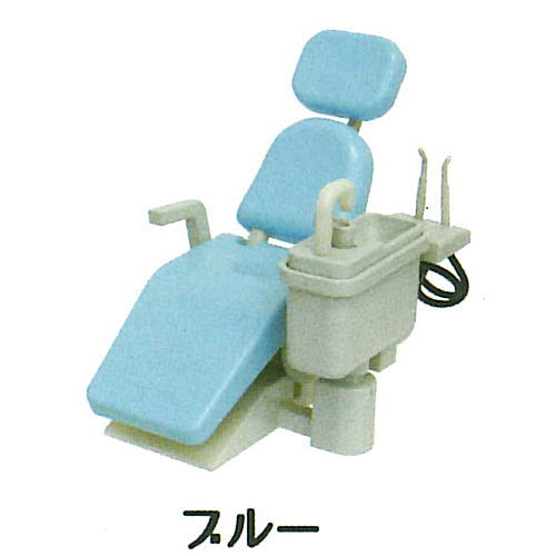 Dental chair mascot [2.blue]