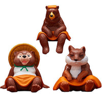 Animal Sauna Part.5 [Assorted 3 type set (1.Bear/3.Raccoon dog/5.Squirrel)]