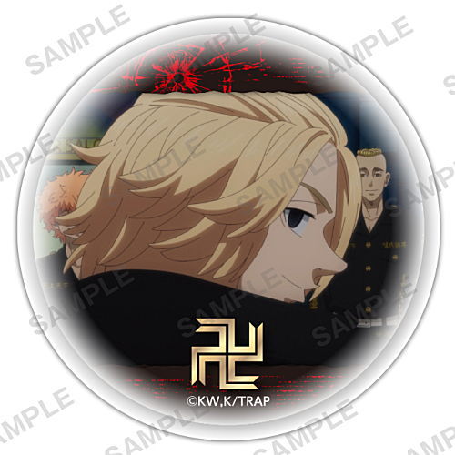 Tokyo Revengers Capsule Can Badge & Cover [2.Manjiro Sano]