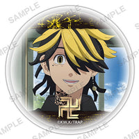 Tokyo Revengers Capsule Can Badge & Cover [10.Hanemiya Kazutora]