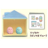 Sumikkogurashi Hikaru House and Mascot [6.Tapioca (Pink & Blue)]