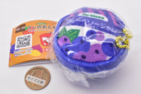 No-ticca Pannnootomo mascot key chain [3.Blueberry jam]