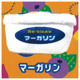 No-ticca Pannnootomo mascot key chain [5.Margarine]