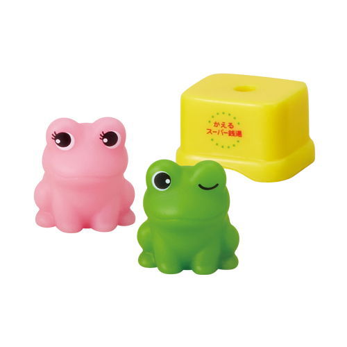 Frog Super Sento [2.Frog (green / pink) & bath chair]