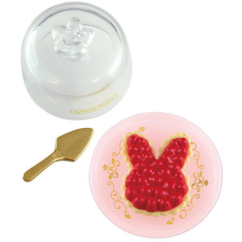 Sylvanian Families Forest Fancy Cake Shop [1.Rabbit strawberry tart]