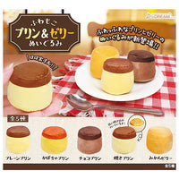 Fuwamoko pudding & Jelly Nuigurumi [All 5 type set(Full Complete)]