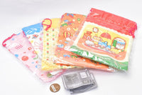 Ochame Friends Retro Kinchaku Pouch [All 5 type set(Full Complete)]