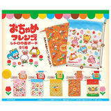 Ochame Friends Retro Kinchaku Pouch [All 5 type set(Full Complete)]