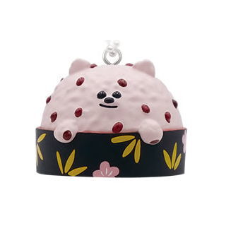 The dogs raised by foods Part.2 Mascot Ball chain [2.Pomeranian raised in red rice]