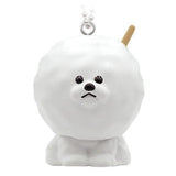 The dogs raised by foods Part.2 Mascot Ball chain [4.Bichon Frize raised in cotton candy]