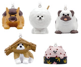 The dogs raised by foods Part.2 Mascot Ball chain [All 5 type set(Full Complete)]