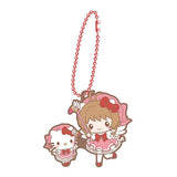 Cardcaptor Sakura x Sanrio Characters Special Rubber Mascot [1.Cardcaptor Sakura x Hello Kitty]