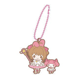 Cardcaptor Sakura x Sanrio Characters Special Rubber Mascot [2.Cardcaptor Sakura x My Melody]