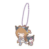 Cardcaptor Sakura x Sanrio Characters Special Rubber Mascot [3.Cardcaptor Sakura x Kuromi]