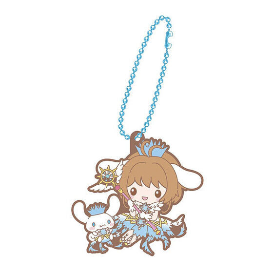 Cardcaptor Sakura x Sanrio Characters Special Rubber Mascot [4.Cardcaptor Sakura x Cinnamoroll]