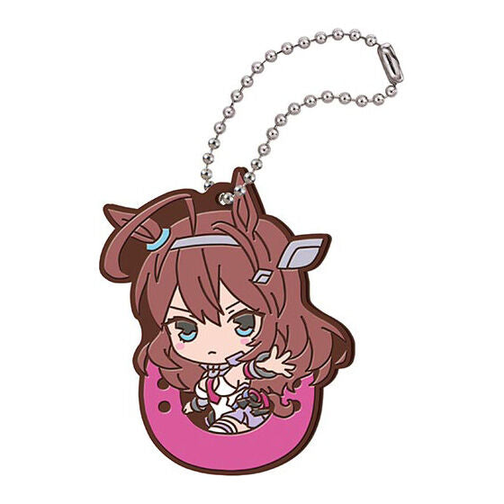 TV Anime Umamusume Pretty Derby Season2 Derby Rubber Mascot [7.Mihono Bourbon]