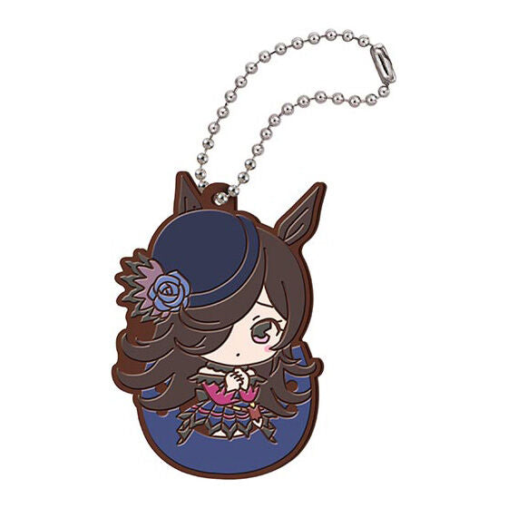TV Anime Umamusume Pretty Derby Season2 Derby Rubber Mascot [8.Rice Shower]