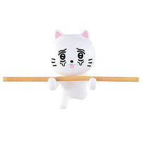 Cat figure collection with precious sticks [3.Cry stick cat]