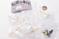 Cat figure collection with precious sticks [All 7 type set including rare item (Full Complete)]