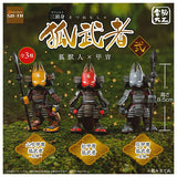 Dennou Daiku Three heads high Fox Warrior Part.2 Beastman x Armor [All 3 type set(Full Complete)]