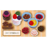 Miniature Afternoon Tea Mascot DX ver. [2.Sweets 9-piece set]