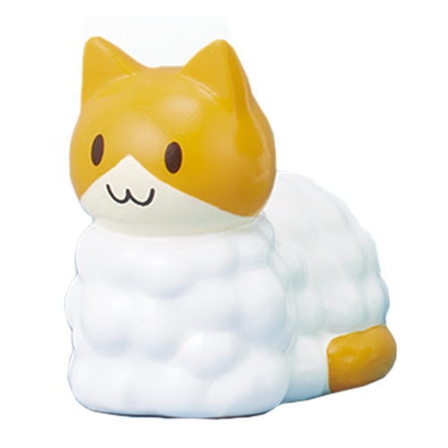 TAMA-KYU Awa Awa Animal Hour Figure Mascot [2.Cat]