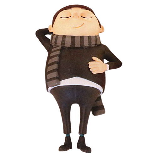 Minions Suyasuya Friend Desktop Figure [1.Young Gru]