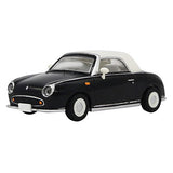 Hobby Gacha Nissan Figaro Collectable Minicar [5.Black]
