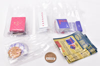Meika Miniature Collection Part.2 [Assorted 4 type set (1.Eitaro Sohonpo Tokyo Peasen/2.Tomizen Foods Saika no Jewel Strawberry Can/3.Mary Chocolate Fancy Chocolate/5.Ginza Kikunoya Fukiyose (Aomaru Can))]