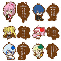 Shugo Chara! PEACH-PIT 20th Special Capsule Rubber Mascot [All 6 type set(Full Complete)]