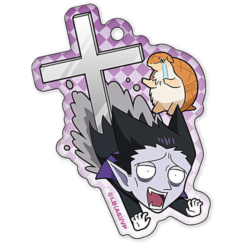 The Vampire dies in no time. Acrylic Keychain [2.Dorark & John]