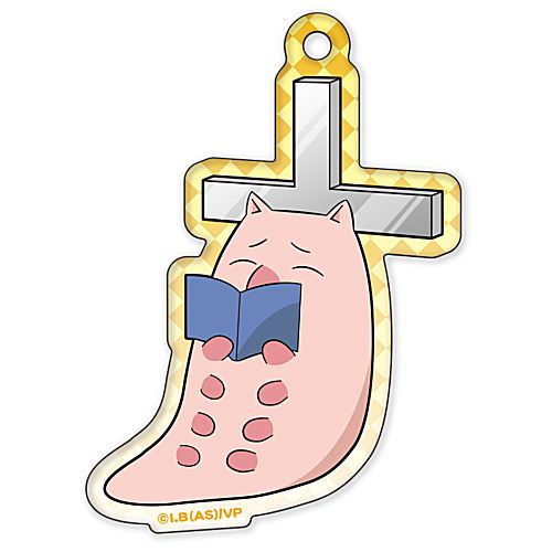 The Vampire dies in no time. Acrylic Keychain [8.Henna dobutsu]