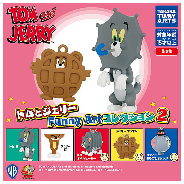 Tom and Jerry Funny Art Collection [All 5 type set(Full Complete)]