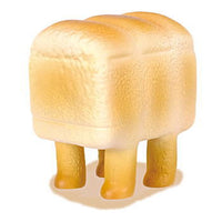 Live bread mascot figure [1.Plain bread]