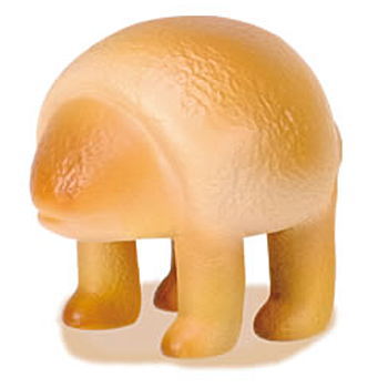 Live bread mascot figure [4.Bread rolls]