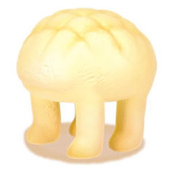 Live bread mascot figure [6.Melon bread]