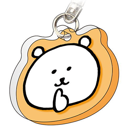 Kuma acrylic key chain [1.secret]