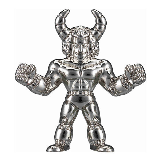 Kinnikuman Die-cast Kinkeshi [6.Buffaloman (silver plated ver.)]