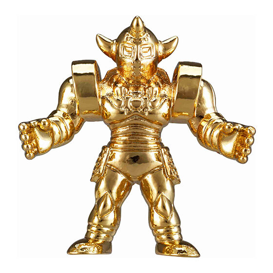 Kinnikuman Die-cast Kinkeshi [7.Akuma Shogun (gold plated ver.)]