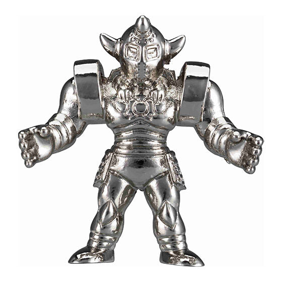 Kinnikuman Die-cast Kinkeshi [8.Akuma Shogun (silver plated ver.)]