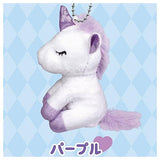 Unicorn Nuigurumi Ball chain [3.Purple]