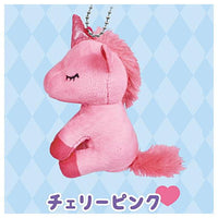 Unicorn Nuigurumi Ball chain [4.Cherry pink]