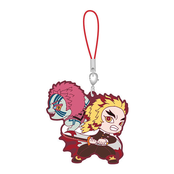 Kimetsu no Yaiba Metsu! Capsule Rubber Mascot Part.11 [1.Kyojuro Rengoku]