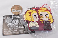 Kimetsu no Yaiba Metsu! Capsule Rubber Mascot Part.11 [14.Kyojuro Rengoku & Senjuro Rengoku]