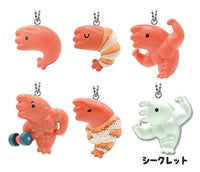 Mukimuki Shrimp Mascot Ball Chain [All 6 type set (Full Complete)]