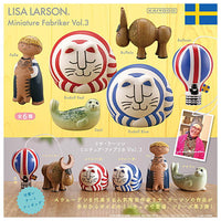 Capsule Q Museum Lisa Larson Miniature Fabriker Vol.3 [All 6 type set(Full Complete)]