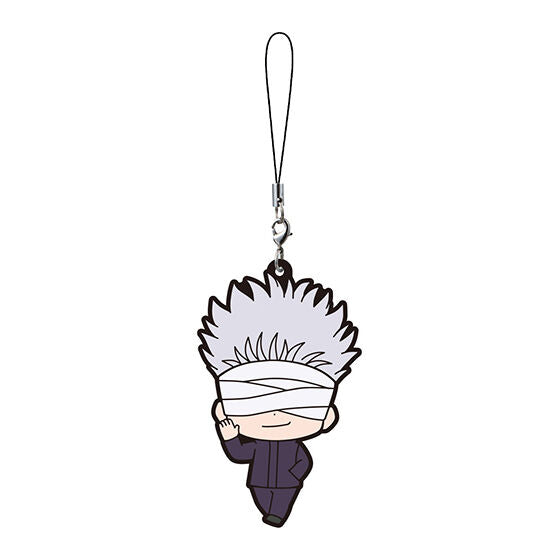 Movie Jujutsu Kaisen 0 Capsule Rubber Mascot Part.5 [5.Satoru Gojo]