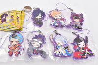 Touken Ranbu Capsule Rubber Mascot Kiwame Part.7 [All 7 type set(Full Complete)]