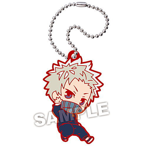 Deformed Rubber! Movie Jujutsu Kaisen 0 key chain [3.Toge Inumaki]